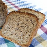 Chleb pszenno-żytni z otrębami na zakwasie